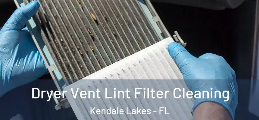 Dryer Vent Lint Filter Cleaning Kendale Lakes - FL